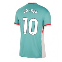 Camiseta Atletico Madrid Angel Correa #10 Visitante Equipación 2024-25 manga corta